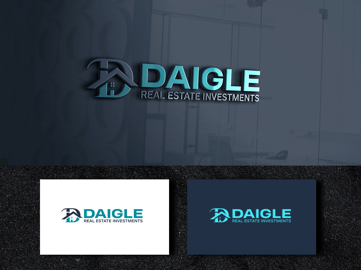 Logo Design by ArtSamurai for Daigle real estate investments LLC  | Design #28498136