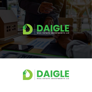 Logo Design by Deziners Zone for Daigle real estate investments LLC  | Design: #28498617