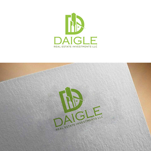 Logo Design by creative.bugs for Daigle real estate investments LLC  | Design: #28498579