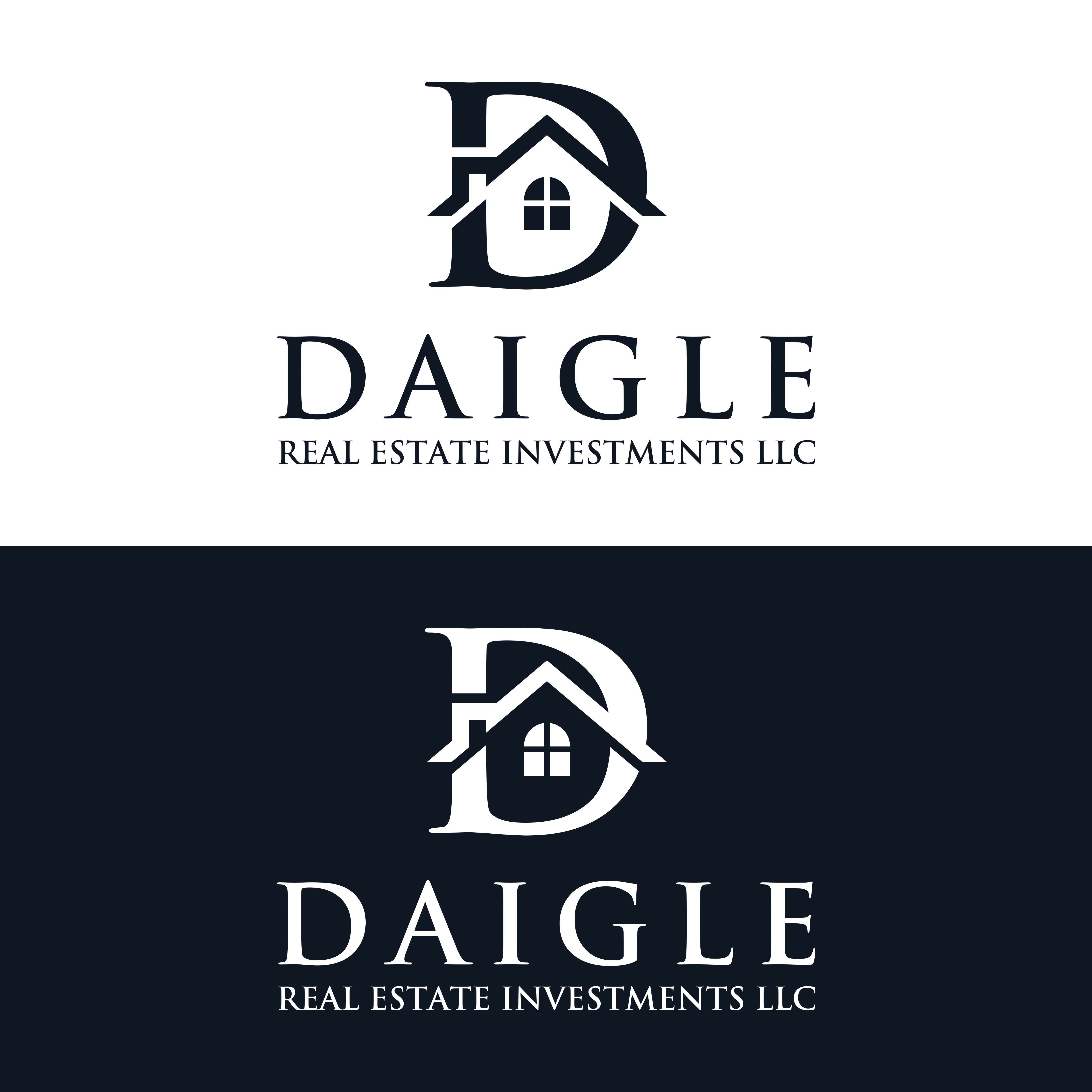 Diseño de Logo por Sela Art para Daigle real estate investments LLC  | Diseño #28496989