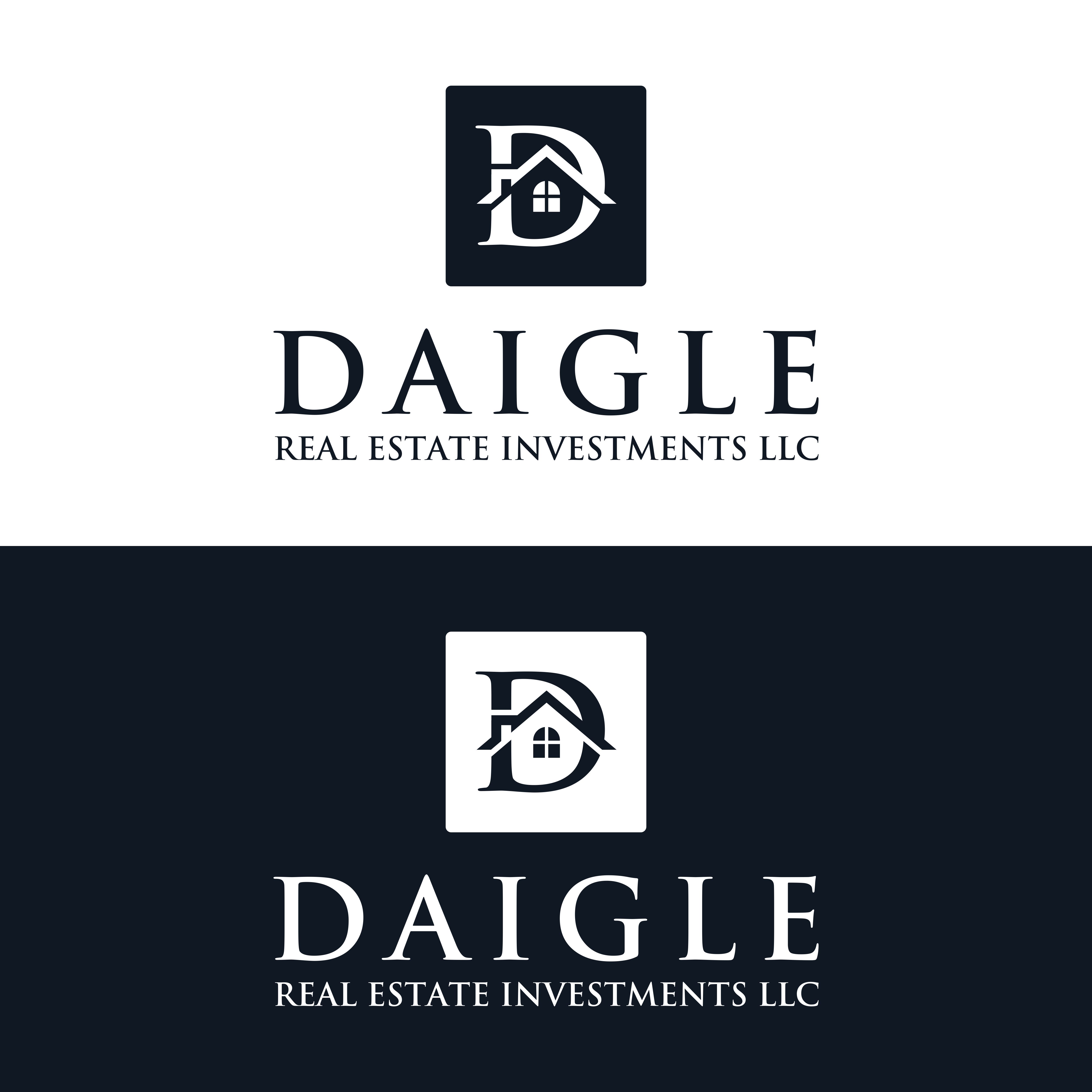 Diseño de Logo por Sela Art para Daigle real estate investments LLC  | Diseño #28508368
