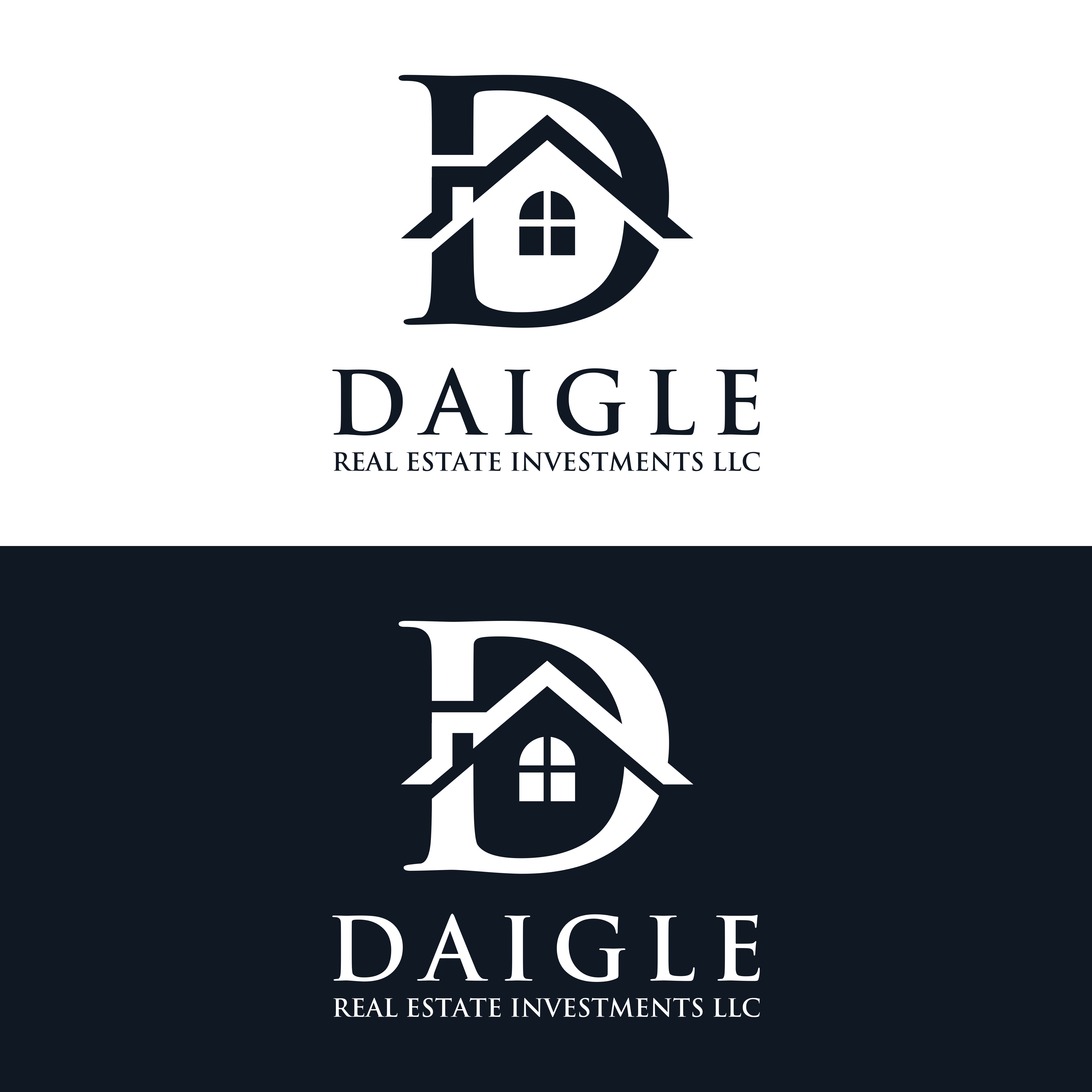 Diseño de Logo por Sela Art para Daigle real estate investments LLC  | Diseño #28508380