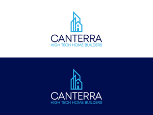 Logo Design by 439 Creations for Canterra High Tech Home Builders | Design: #28498856