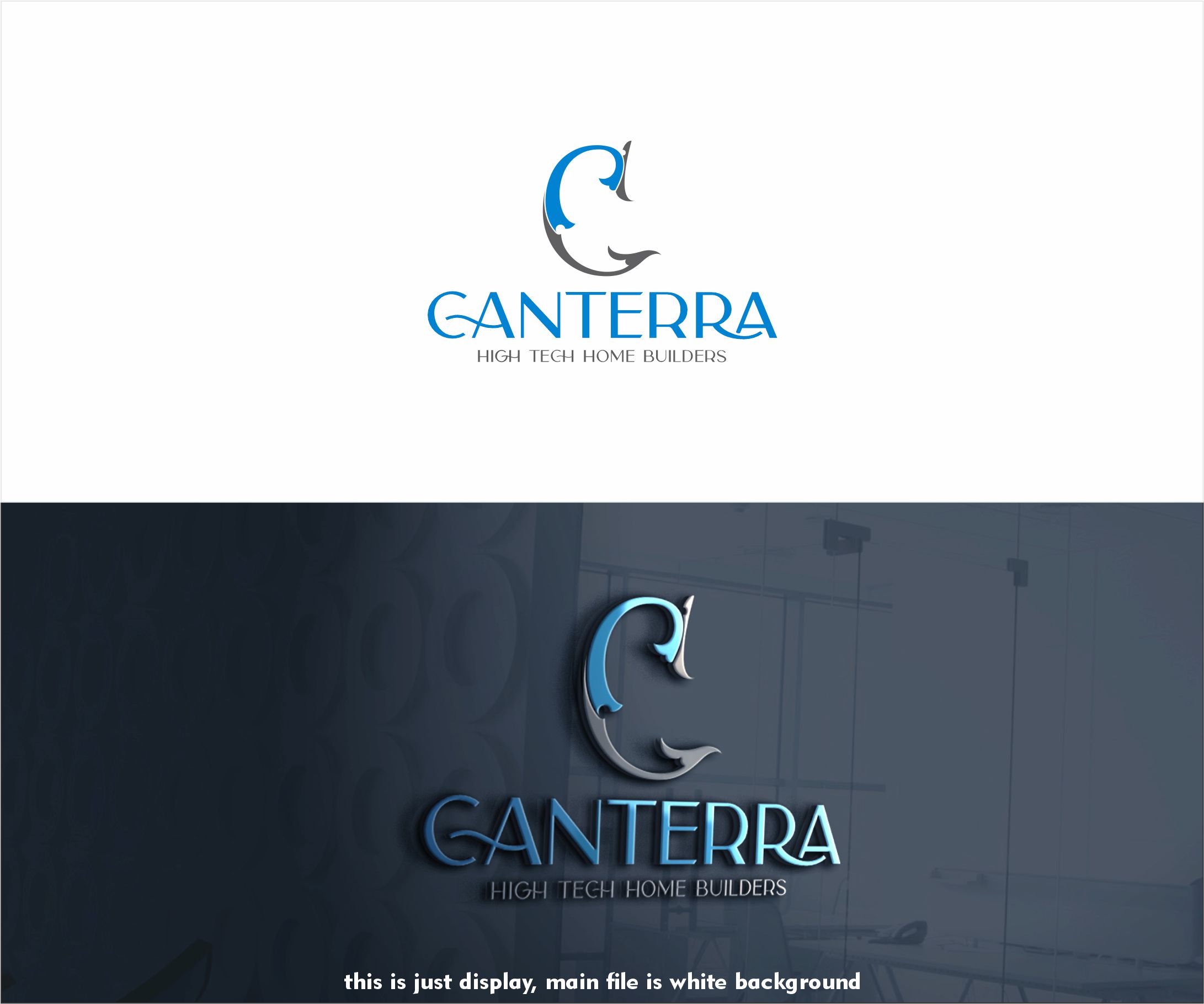 Design de Logo par alkaline pour Canterra High Tech Home Builders | Design #28499782