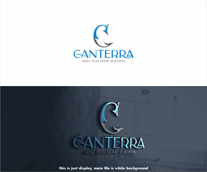 Logo Design by alkaline for Canterra High Tech Home Builders | Design: #28499782