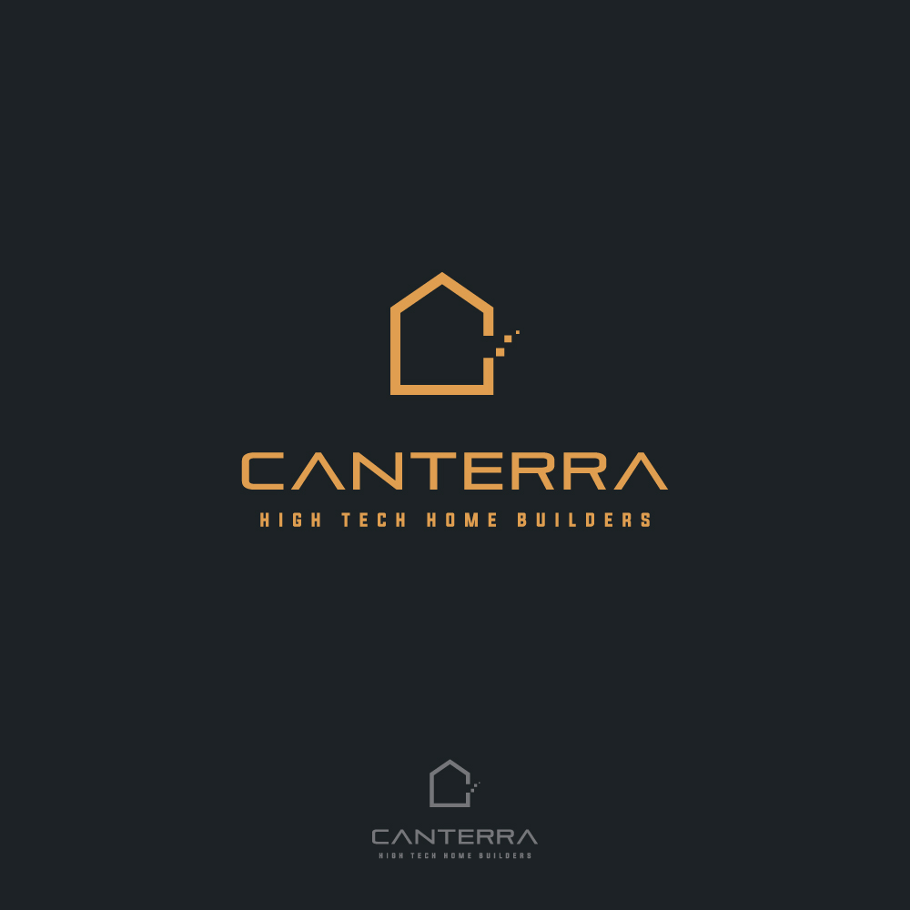 Design de Logo par Sujit Banerjee pour Canterra High Tech Home Builders | Design #28506907