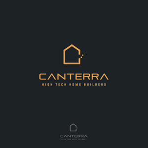 Logo Design by Sujit Banerjee for Canterra High Tech Home Builders | Design: #28506907