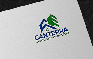 Logo Design by jaxondesign for Canterra High Tech Home Builders | Design: #28497022
