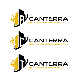 Logo Design by jaxondesign for Canterra High Tech Home Builders | Design: #28501934
