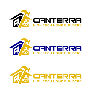 Logo Design by jaxondesign for Canterra High Tech Home Builders | Design: #28501940