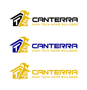 Logo Design by jaxondesign for Canterra High Tech Home Builders | Design: #28501946