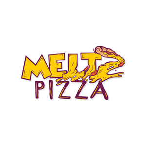 Meltz Pizza | Logo Design by delegacydesign