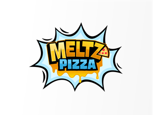 Logo Design by LUTNG. for Meltz Pizza | Design: #28497547