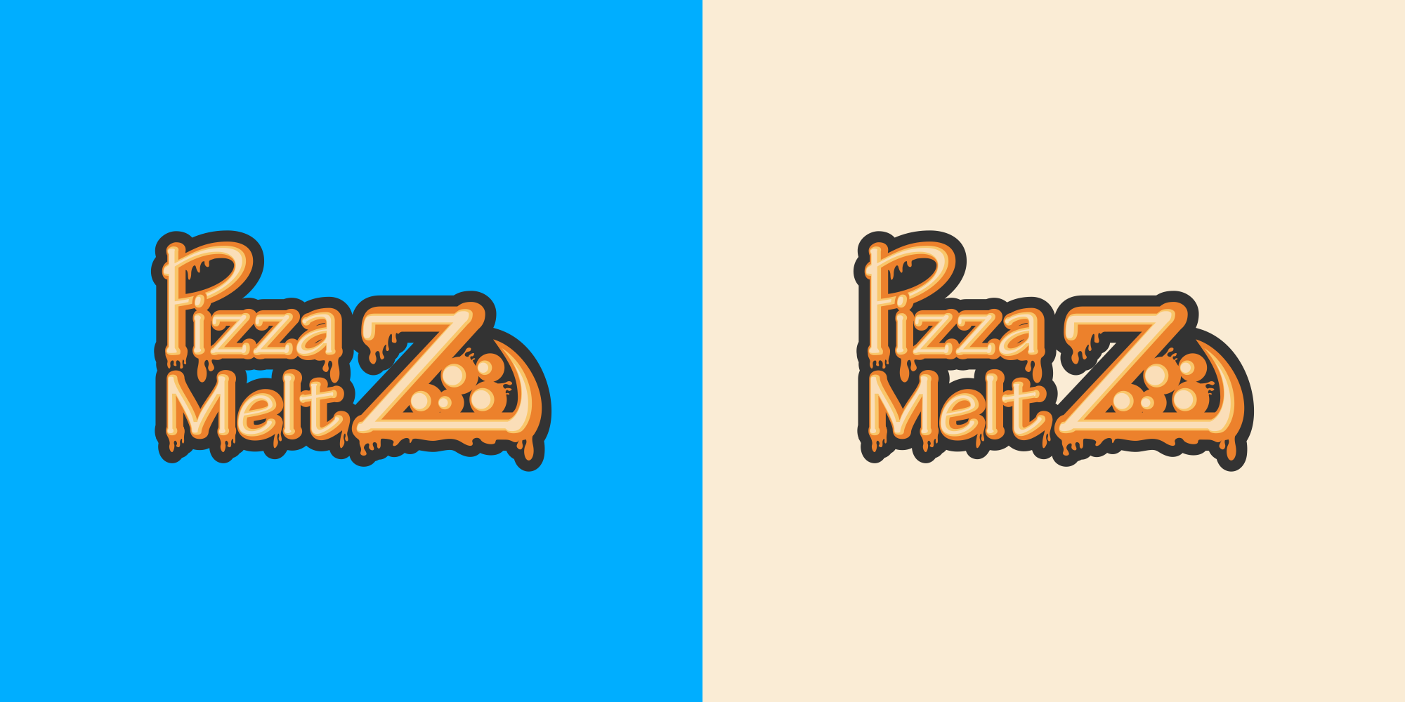 Logo Design by bangsatkau for Meltz Pizza | Design #28499724