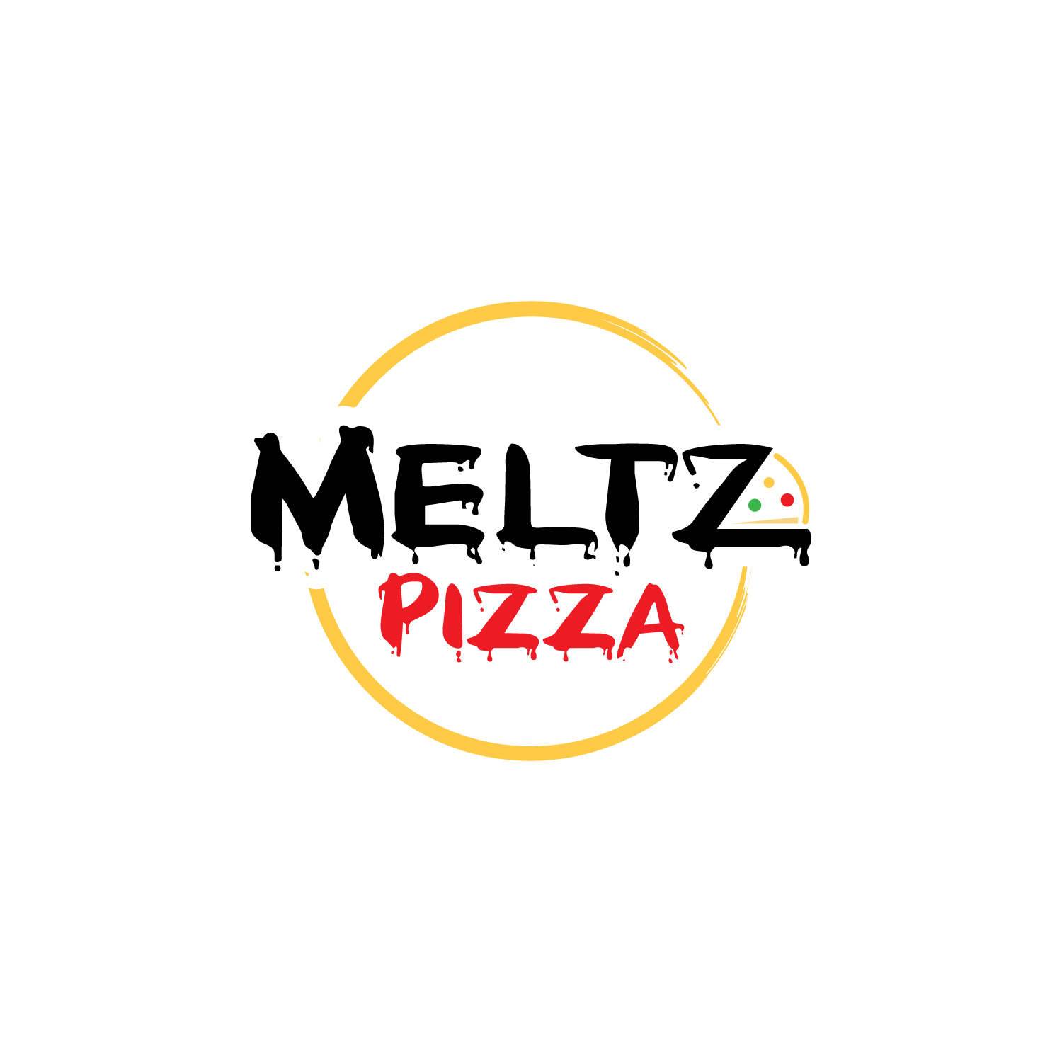 Logo Design by LAXMI DESIGNHUB for Meltz Pizza | Design #28498842