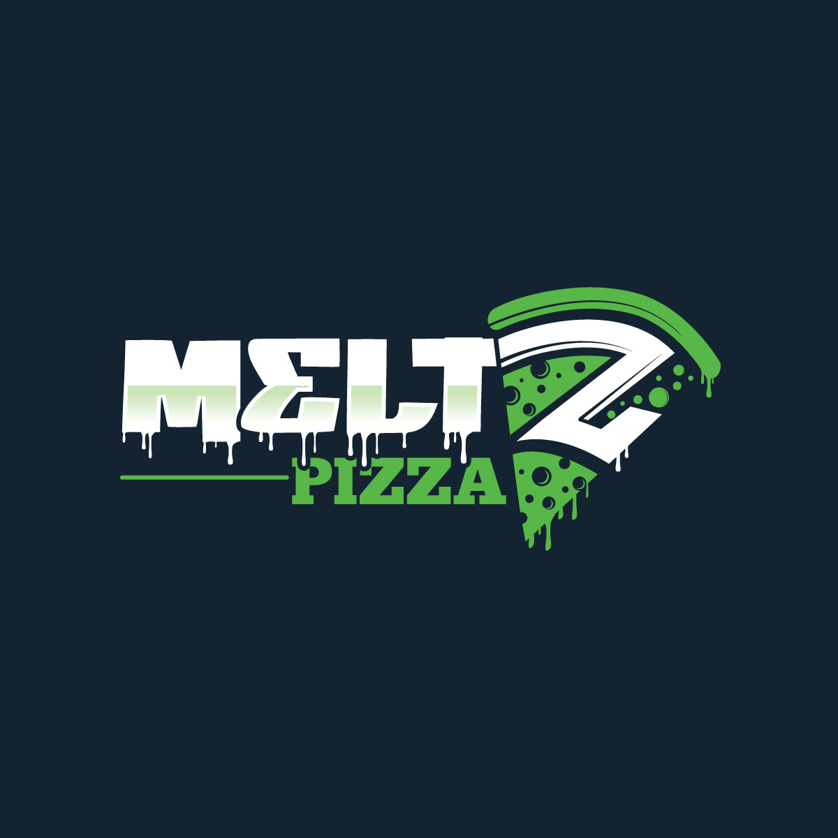 Logo-Design von LAXMI DESIGNHUB für Meltz Pizza | Design #28499019