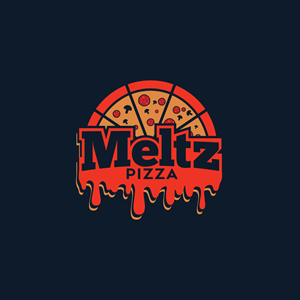 Logo Design by LAXMI DESIGNHUB for Meltz Pizza | Design: #28499020