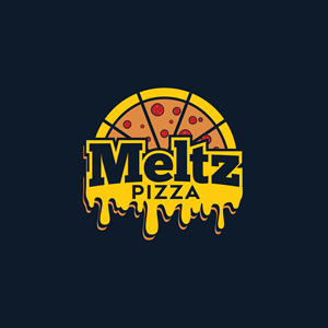 Logo Design by LAXMI DESIGNHUB for Meltz Pizza | Design: #28502228