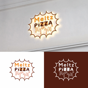 Logo Design by aqilazhifara for Meltz Pizza | Design: #28499716