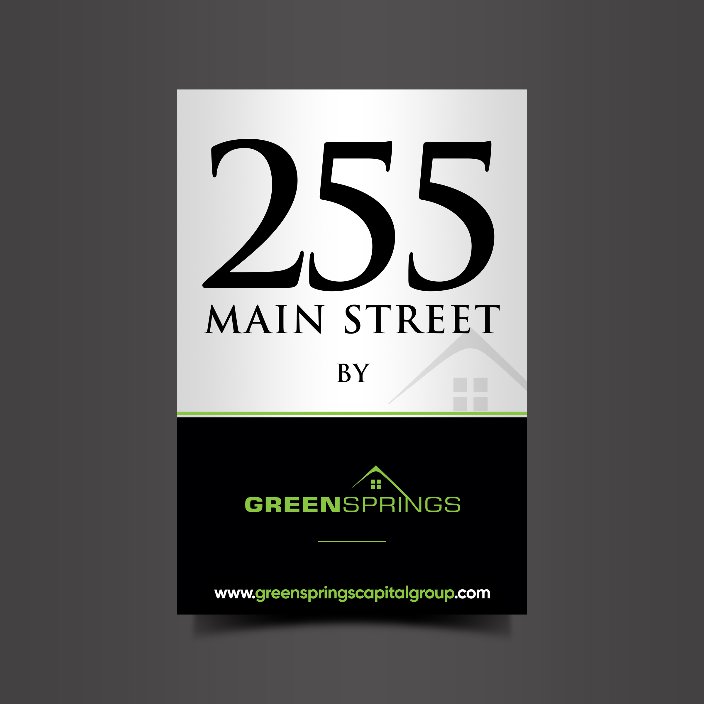 Signage Design by Designers Hub for Green Springs Capital Group LLC | Design #28522319