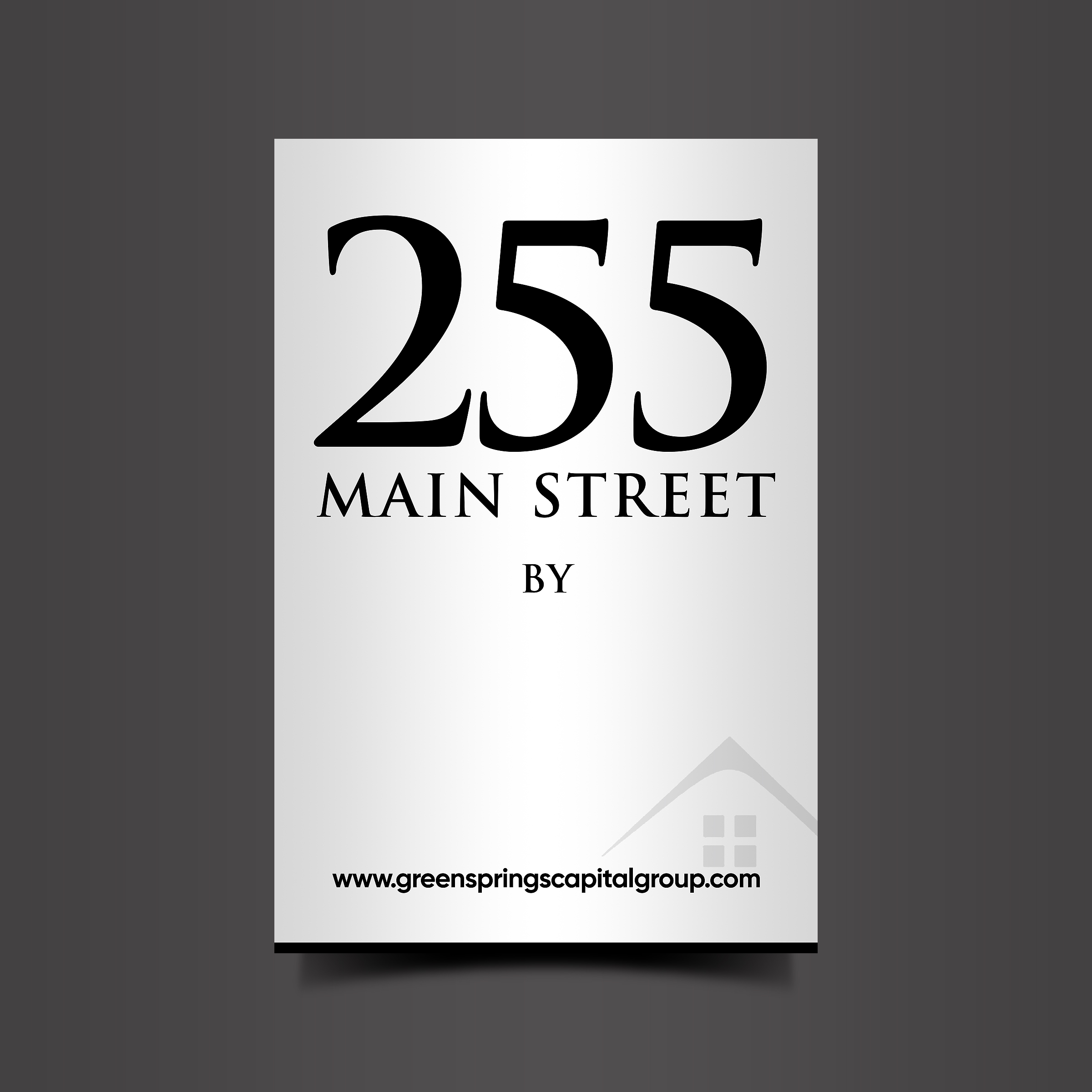 Signage Design by Designers Hub for Green Springs Capital Group LLC | Design #28522320