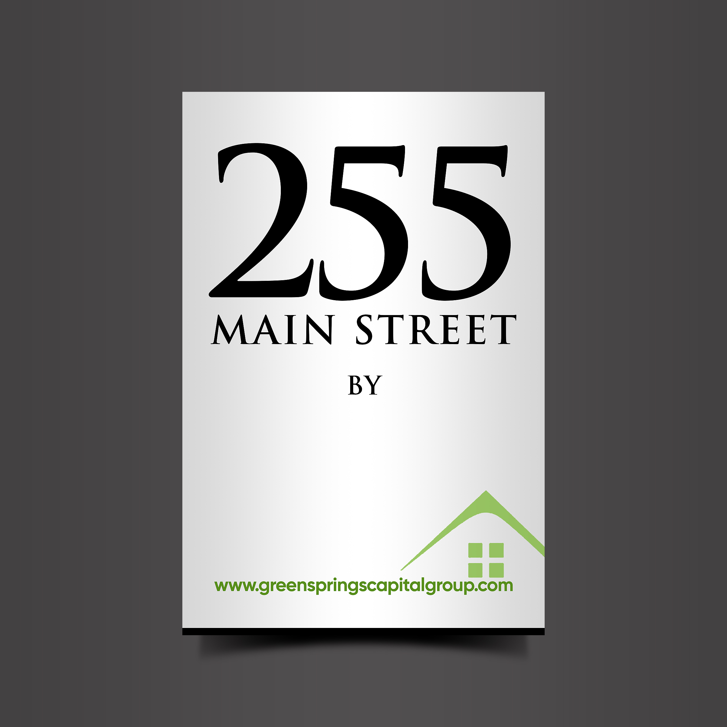 Signage Design by Designers Hub for Green Springs Capital Group LLC | Design #28523103