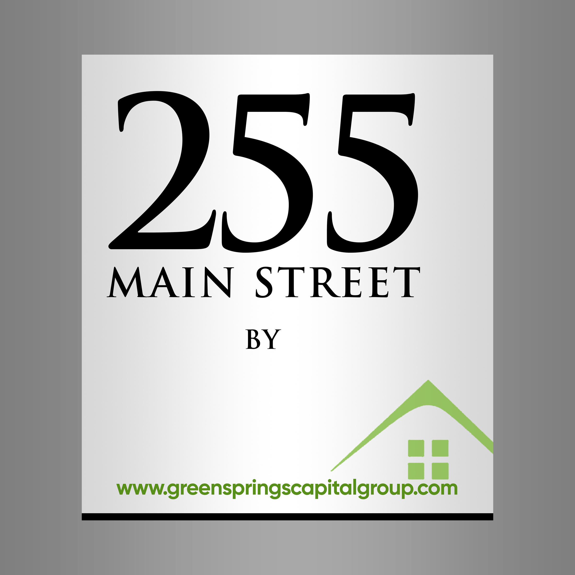 Signage Design by Designers Hub for Green Springs Capital Group LLC | Design #28581150