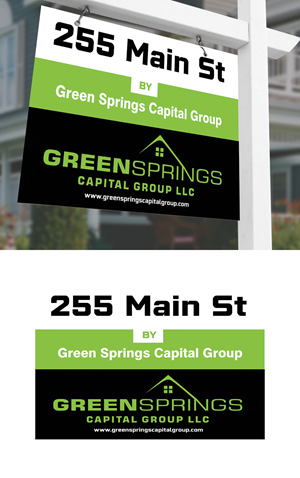 Signage Design by **Rose** for Green Springs Capital Group LLC | Design: #28503992