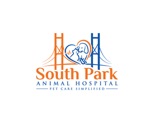 South Park Animal Hospital , Pet Care Simplified | Logo Design by Janna Design