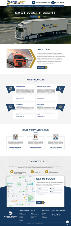 Web Design by pb for this project | Design: #28500701