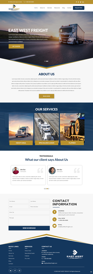 Web Design by pb for this project | Design: #28504917
