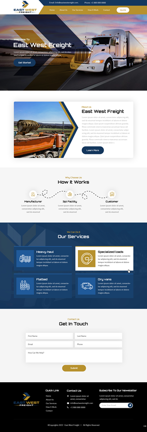 Web Design by pb for this project | Design: #28621974