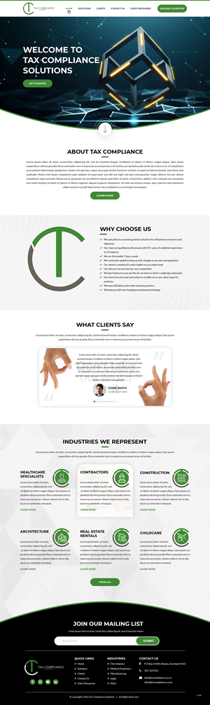 Web Design by pb for this project | Design: #28505021