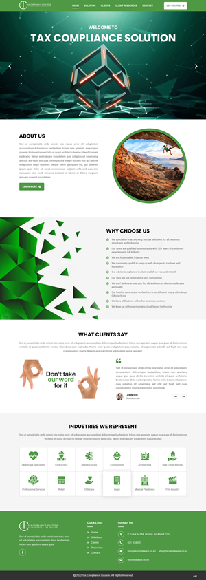 Web Design by pb for this project | Design: #28505022