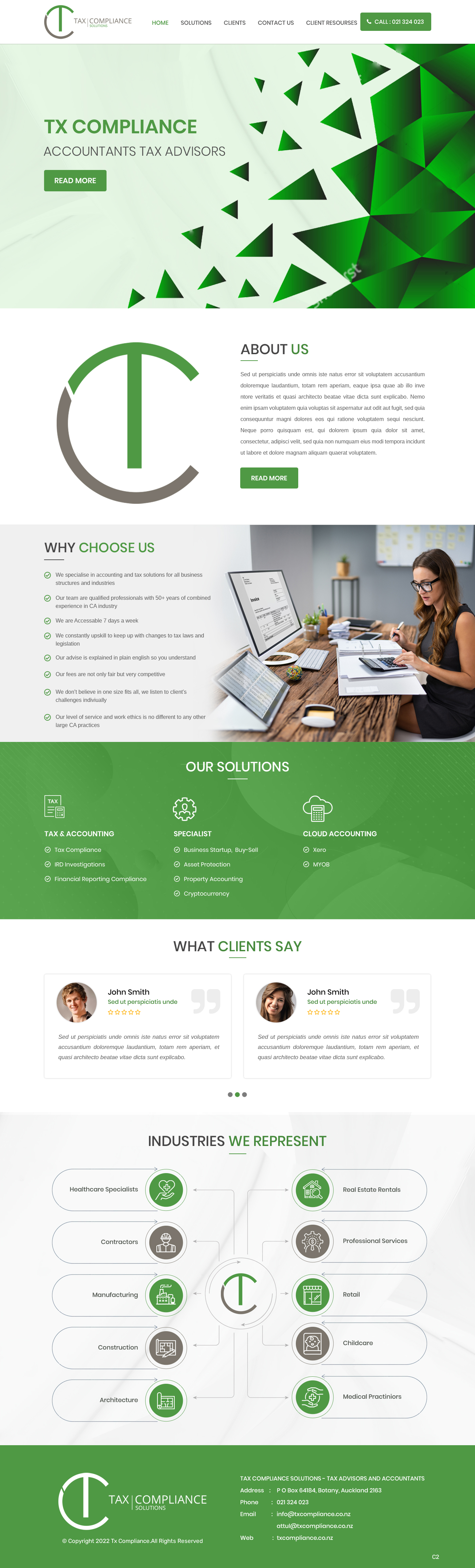 Web Design by pb for this project | Design #28505024