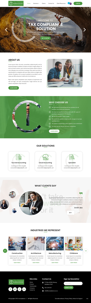 Web Design by pb for this project | Design: #28505033