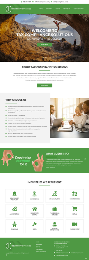 Web Design by pb for this project | Design: #28505035