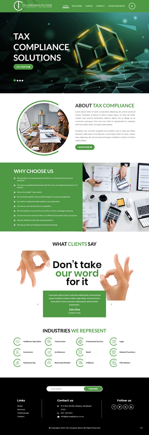 Web Design by pb for this project | Design: #28508284