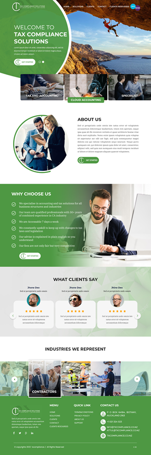 Web Design by pb for this project | Design: #28508286