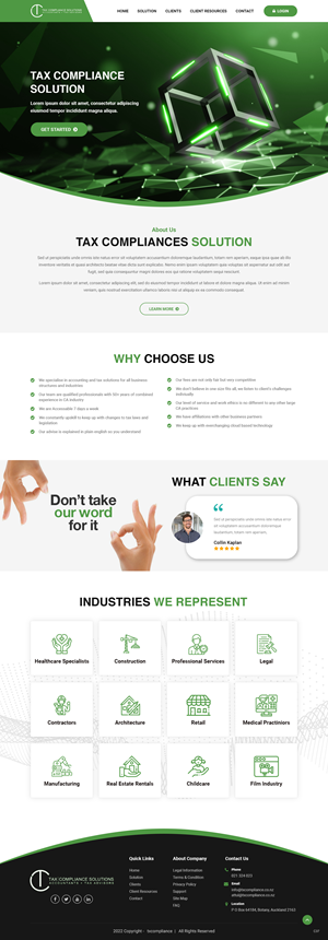 WordPress Website for Accounting Firm | Web-Design von pb