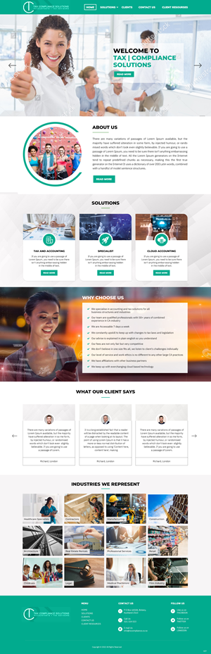 Web Design by pb for this project | Design: #28518064