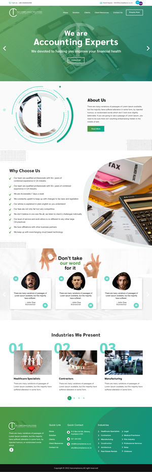 Web Design by sai.designer87 for this project | Design: #28520948