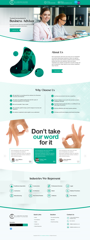 Web Design by sai.designer87 for this project | Design: #28521262