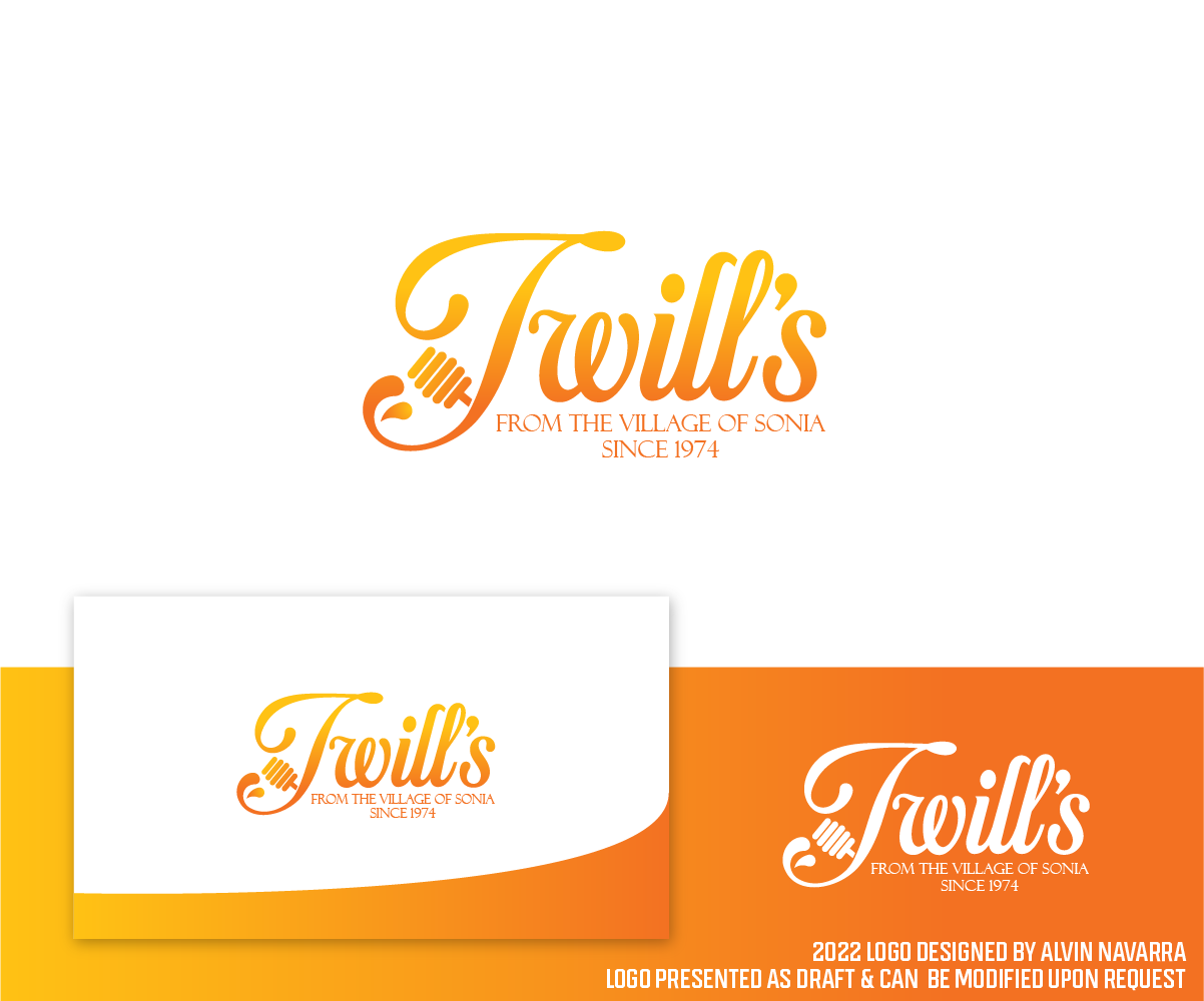 Logo Design by alvinnavarra for Twill's  | Design #28509951