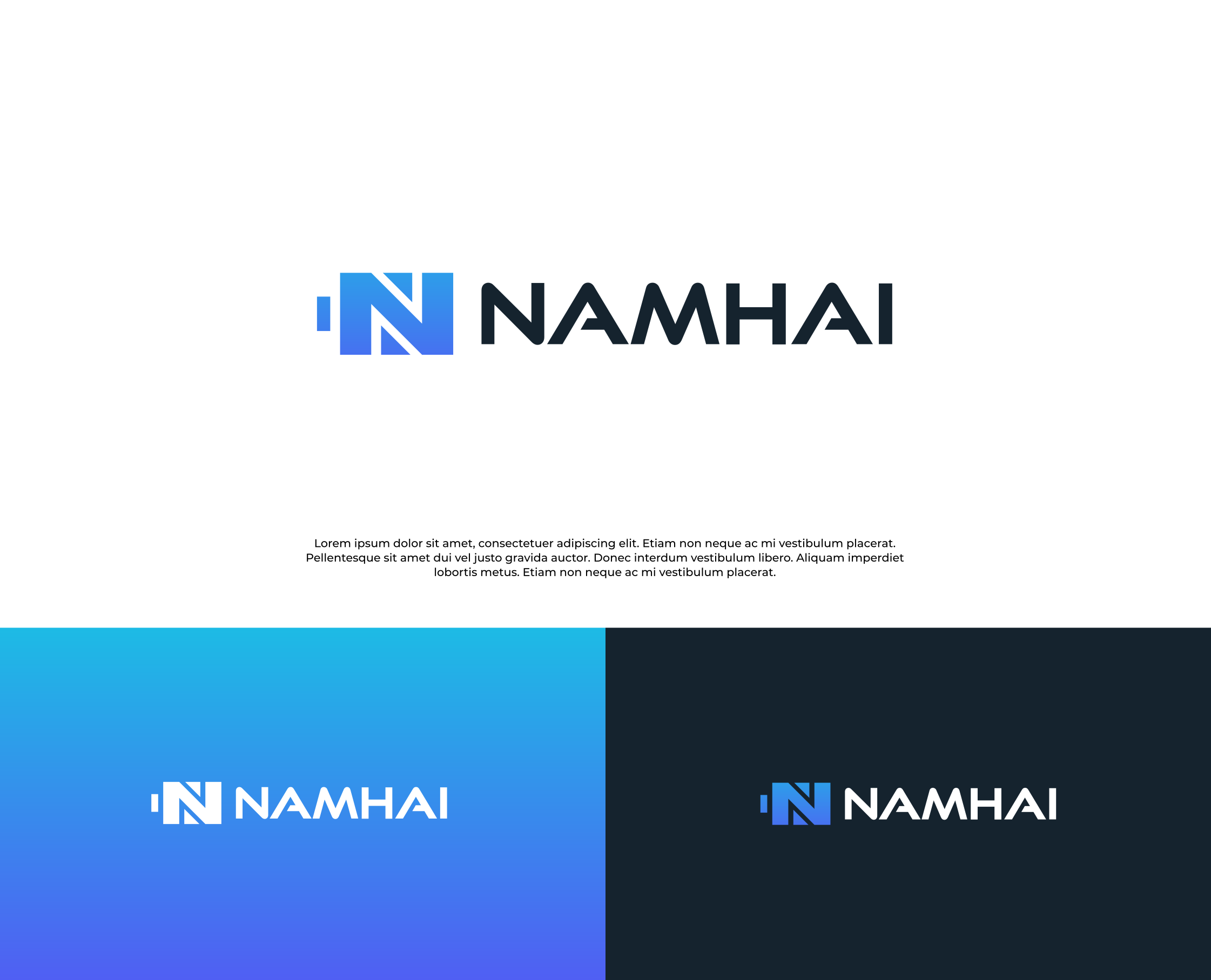 Logo Design by _Abdulloh for NAMHAI  | Design #28506062