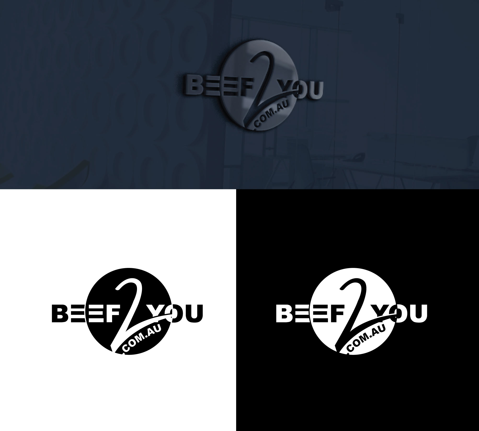 Design de Logo par RRR Design pour Beef2You Pty Ltd | Design #28505366