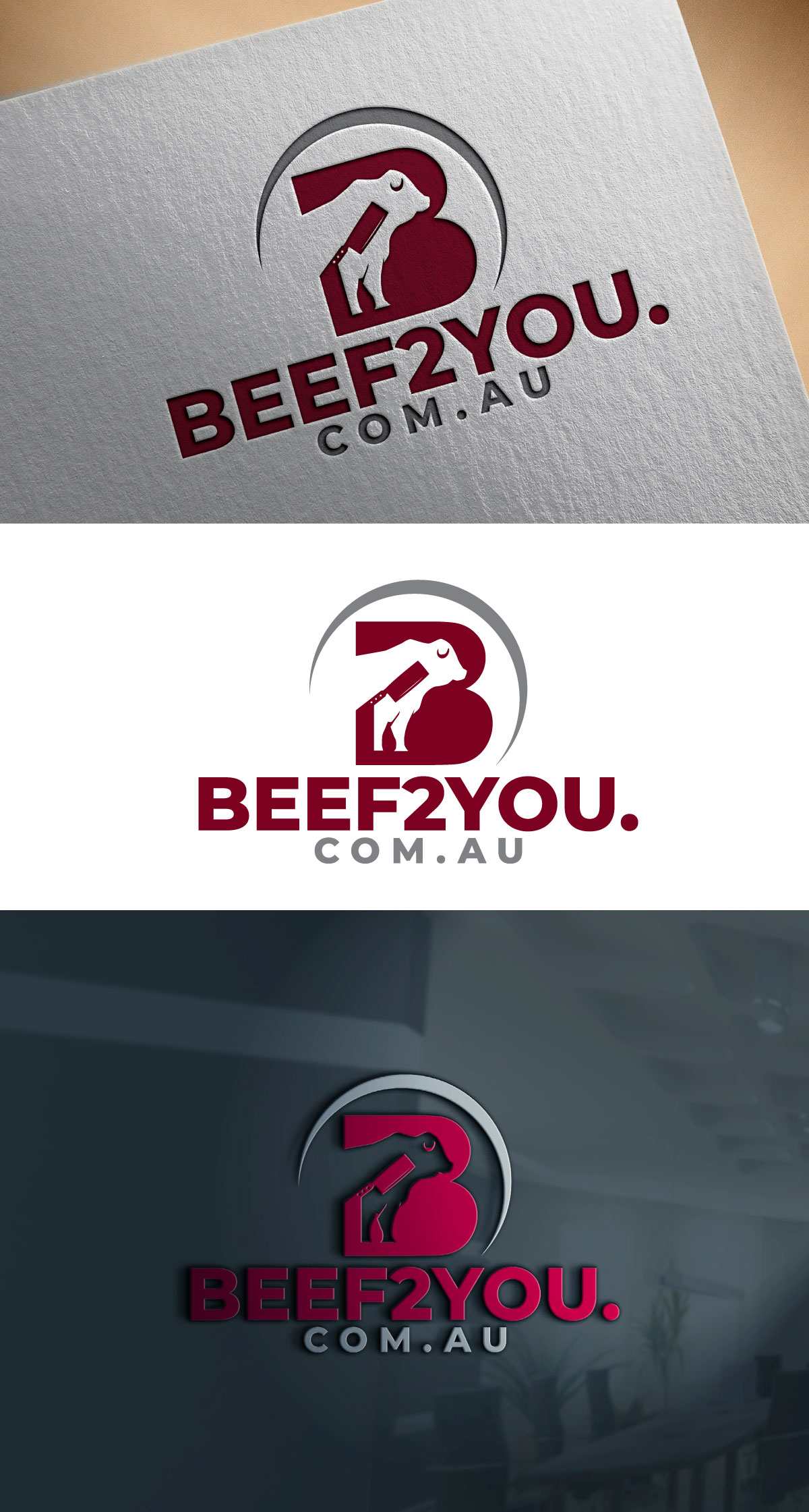 Design de Logo par bahar it pour Beef2You Pty Ltd | Design : #28521117