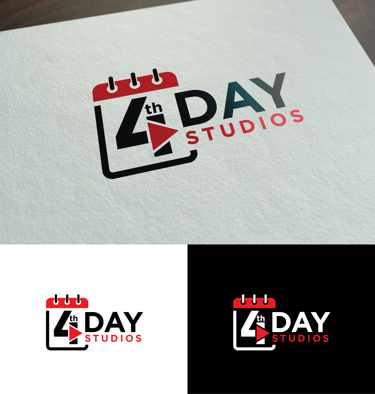 Logo Design by creativepix for 4th Day Studios | Design #28503924