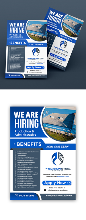 Employee Benefits Flyer for Recruiting | Design de Flyer par ZeneFashions