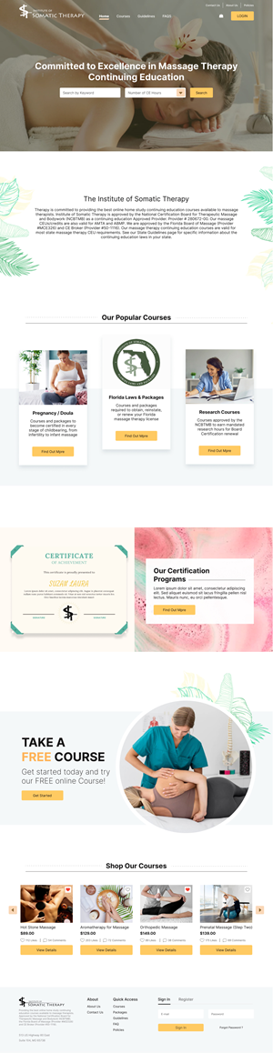 Web Design by Denis & Co. Design